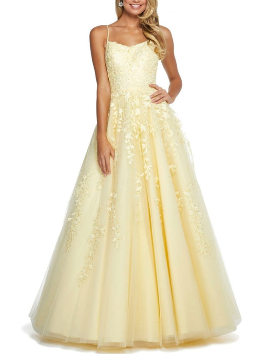 Elegant A-line Sleeveless Prom Dress,Senior Prom Dress Y1535 main image 0