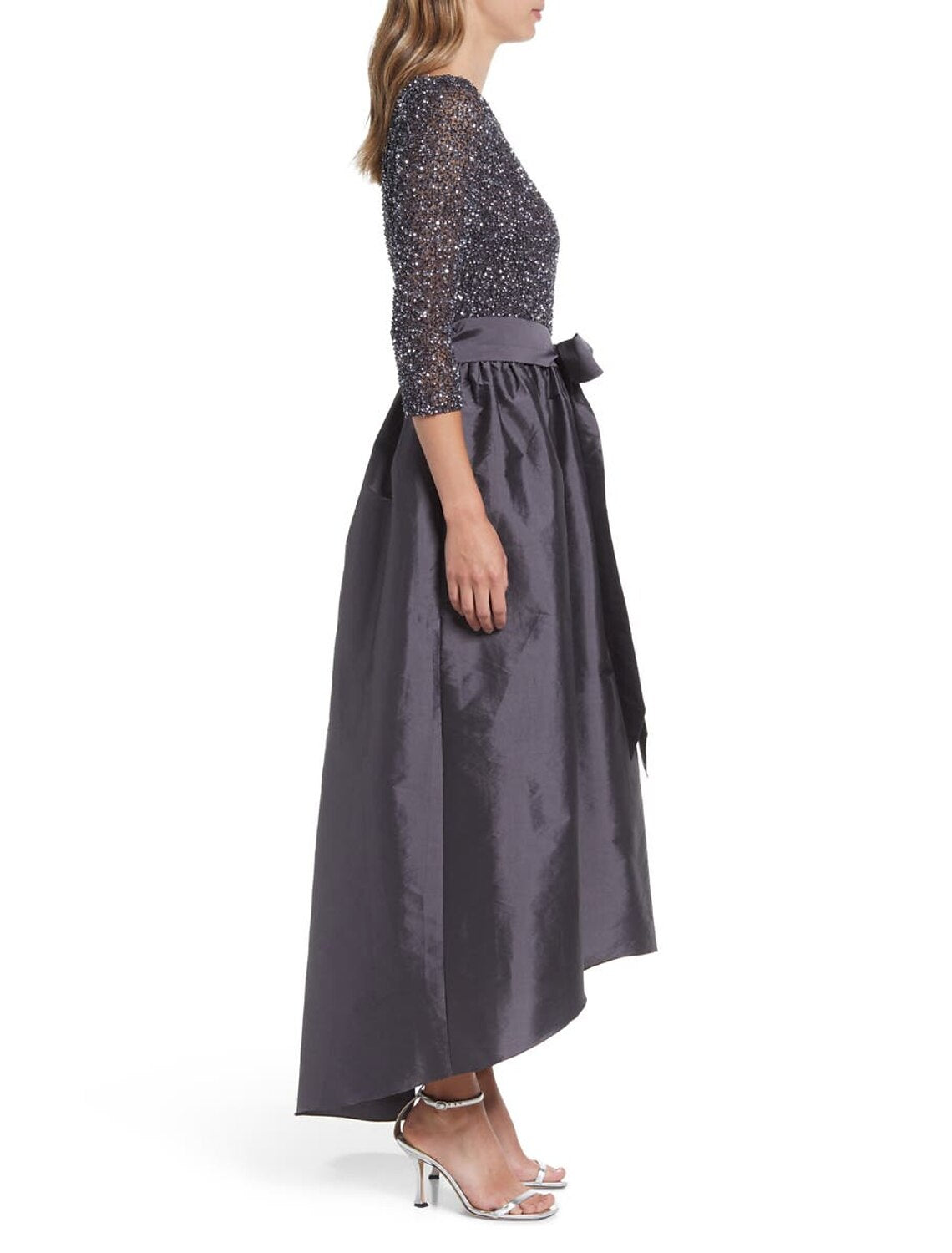 A-Line Cocktail Dresses Elegant Dress Wedding Guest Black Tie Ankle Le